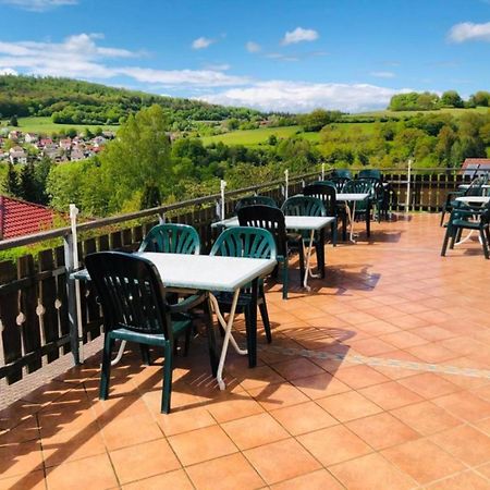 Cafe Pension Sonnenkanzel Staatsbad Bruckenau Ngoại thất bức ảnh