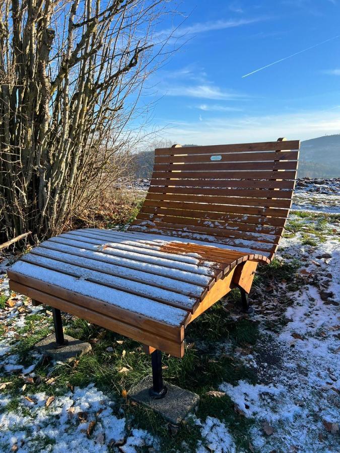 Cafe Pension Sonnenkanzel Staatsbad Bruckenau Ngoại thất bức ảnh