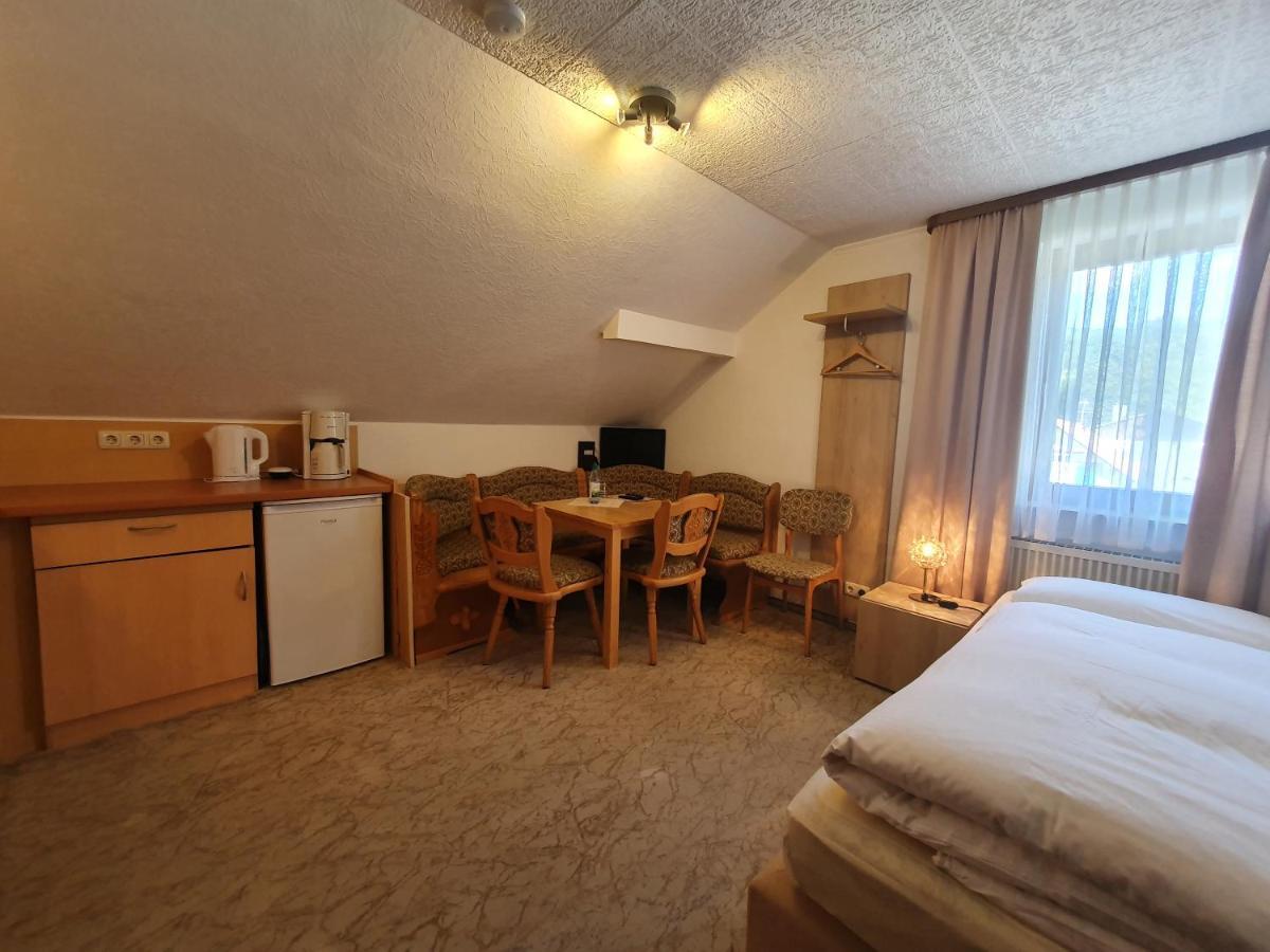 Cafe Pension Sonnenkanzel Staatsbad Bruckenau Ngoại thất bức ảnh