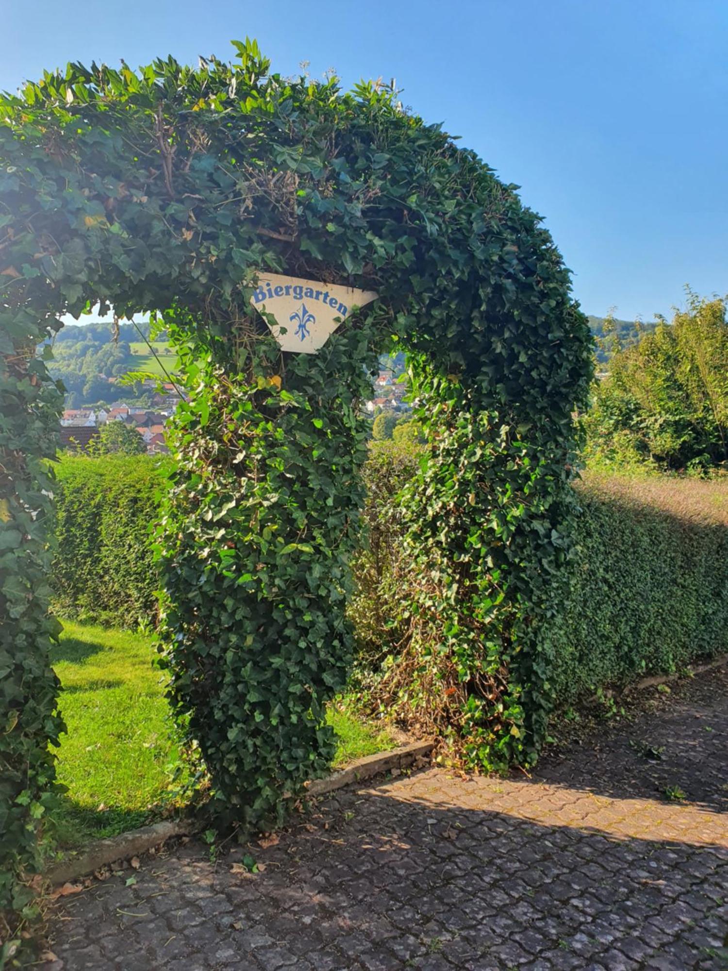 Cafe Pension Sonnenkanzel Staatsbad Bruckenau Ngoại thất bức ảnh