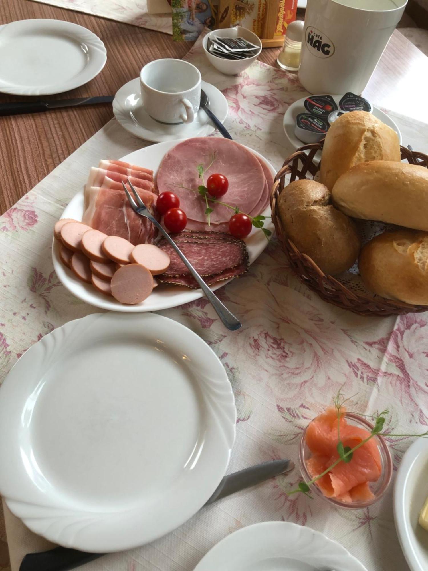 Cafe Pension Sonnenkanzel Staatsbad Bruckenau Ngoại thất bức ảnh